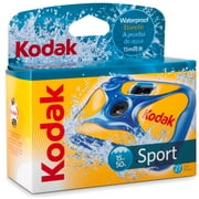 Kodak 8004707-k Sport Waterproof [50/15 M] 35mm One-Time-Use Disposable Camera [ISO-800]