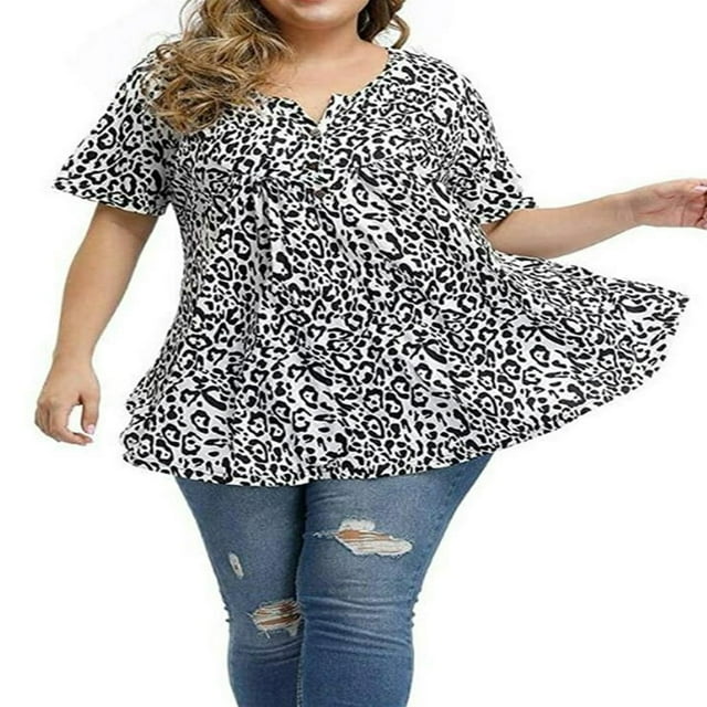 T-shirts à Manches Courtes et à Manches Courtes pour Femmes
