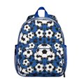 thumbnail image 1 of Sports Students Backpack - Football, Baseball, Soccer Print, Lightweight and Adjustable for Students and Teens, 1 of 6