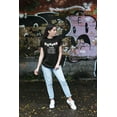 thumbnail image 4 of Autism Awareness Think Outside The Box Women's T-shirt, 3XL, Black, 4 of 5