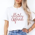 thumbnail image 2 of Bride Squad T-Shirt Bridesmaid Gift Bachelorette Party Wedding Group Tee, 2 of 6