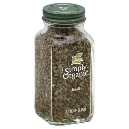 - (2 Pack) Simply Organic Organic Basil, 0.54 Oz