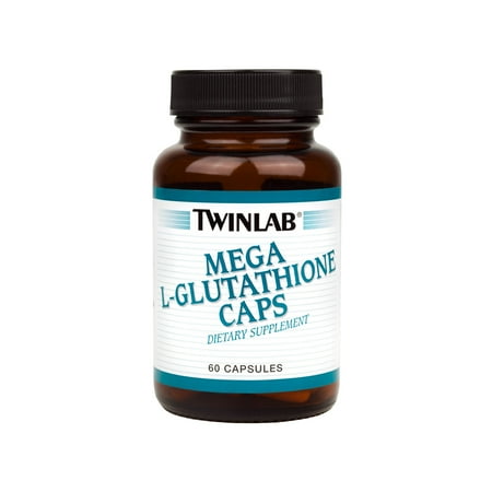 Twinlab Mega L-Glutathione Capsules, 60 Ct