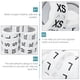 thumbnail image 3 of 7 Rolls Clothing Size Stickers Labels Round Self Adhesive Size Retail Stickers, 3 of 3