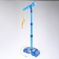 thumbnail image 3 of 1 Pce Machine pour Enfants avec Support Ajustable Chant et Microphone Bleu, 3 of 8