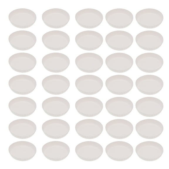 100 Pcs Cup Covers for Drinks Disposable Paper Lid Dust-proof Lids Travel