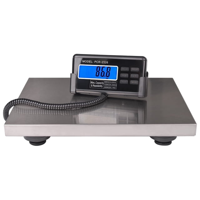 Báscula de envío SurmountWay Large de 200 kg de capacidad con panel