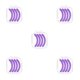 thumbnail image 1 of Qarigey Recambios para rizador de pestañas, almohadillas de repuesto no fáciles de romper, mano de obra fina, suministros de herramientas de Type2 NO2, 1 of 6