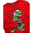 thumbnail image 2 of Quad Seven Boys Ugly Christmas Sweater Fleece Novelty Xmas Holiday Party Pullover Sweatshirt, 2 of 7