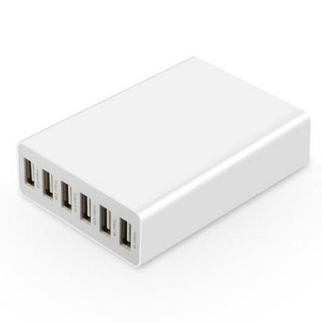 Matsuzay 1 Juego de cabezales de de recarga USB, herramientas de carga significativas multipropósito para casa, tienda, viajes, oficina, Plog Teléfono y Comunicación Blanco AU Plog
