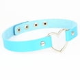 thumbnail image 5 of Collar con banda para el cuello en forma de corazón de melocotón de cuero PU con forma de corazón de Harajuku punk de moda con cuatro botones y borde transfronterizo, 5 of 5