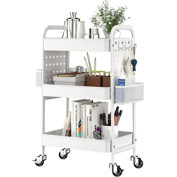 Rolling Pegboard Cart