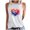 White, variant on COM1950s Women's Summer Clothes, Women's Sleeveless Summer Sexy Casual Regular Round Neck Printing Sleeveless, Women Summer Clothes, Women's Summer Blouses