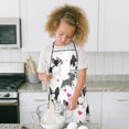 thumbnail image 4 of Pug and Love Heart Kids Aprons for Girls and Boys,Adjustable Neck Strap Toddler Aprons for Kids Cooking Baking, 4 of 7