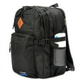 thumbnail image 2 of K-Cliffs Multi-Compartment School Backpack  w/ Laptop Sleeve, Bottle Holder, and Padded Straps , Unisex, Teen-Adult, Black, 2 of 9
