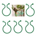 thumbnail image 2 of 50 Piezas Lazos de Clip Giratorios para Plantas Clips de Soporte para Plantas de JardíN Clips para Flores de Vid de Tomate Clips para Plantas 5,9 Cm, 2 of 7