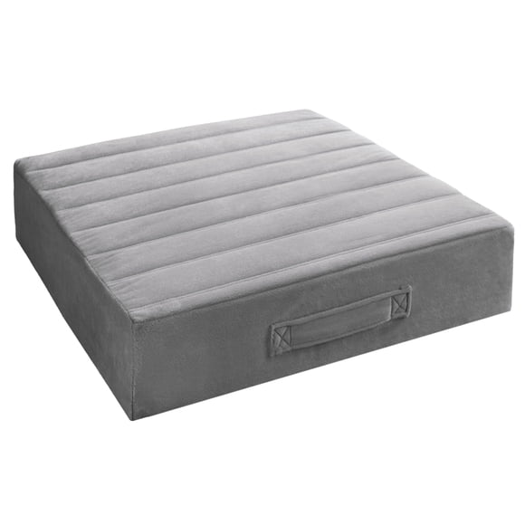 Almohadón para sofá Codi 61x61x13 cm Espuma de Alta Densidad Gris