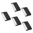 thumbnail image 3 of Retro Cassette Tape Storage Box for Home Use Stylish Black Plastic Organizer 6pcs Compact Size, 3 of 8
