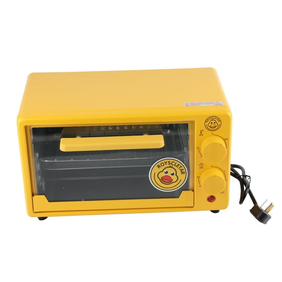 Kitchen 12L Mini Oven 600W Countertop Multifunction Baking Oven Cute Pattern For Home Kitchen AU Plug