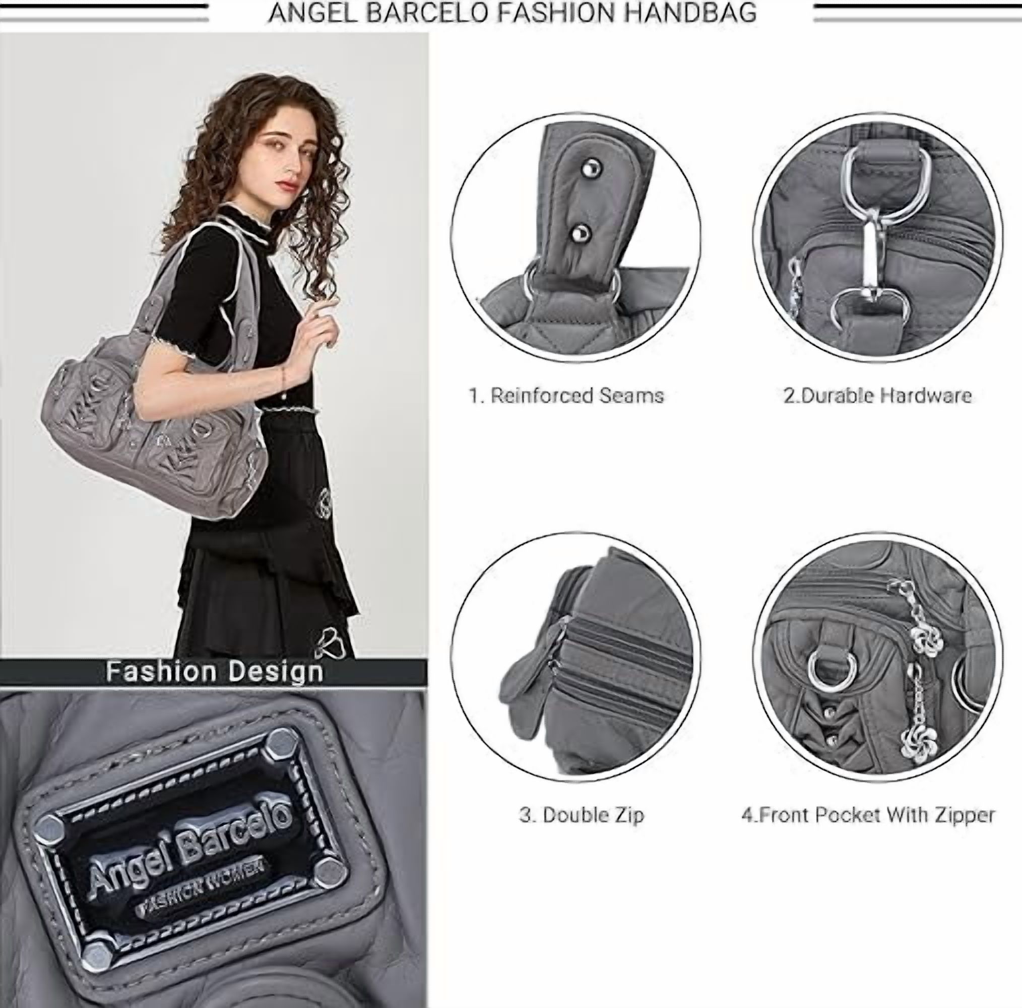 Angel Kiss New Arrival Handbag PU Leather Shoulder Bags Fashtion Crossbody Bag in High Quality For Women