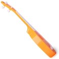 thumbnail image 2 of ZECATL Toy Ukulele 13 Inch Mini Fruit 4 String Toy Guitar Musical Instrument Educational Toy for 3-8 Toddlers Kids (Orange), 2 of 5
