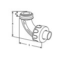 thumbnail image 4 of Sealproof 1-Inch 5 Pack Non-Metallic Liquid-Tight 90-Degree Conduit Connector Fitting, 1" Dia 5-Pack, 4 of 4