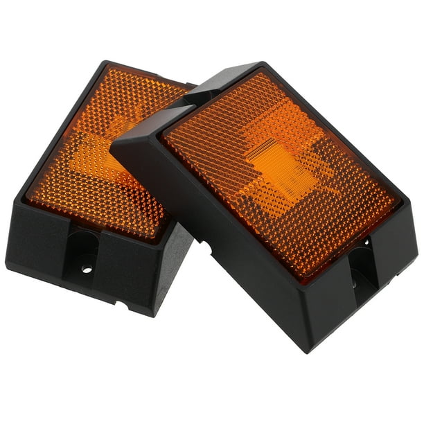 Luz de posición lateral LED para camiones y remolques Luz de posición lateral para camión Lámpara lateral Luz de advertencia para remolque Luz de posición para remolque para vehículo 12 V