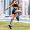thumbnail image 6 of Lsque cool Skull colorful Pattern Sport Compression Socks for Men & Women 15-20 mmHg Knee High Nurse Pregnant Running Medical and Travel Athletic, 6 of 6