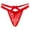 Red, variant on Velaura plus Size Women Underwear Seamless Womens Bikini Panties Size 9 Microfiber Underwear Women Seamless Lane Tops 22/24 Thong Set Women Sexy Tassel Mesh Briefs Hollow Out Panties Crochet Lace Up