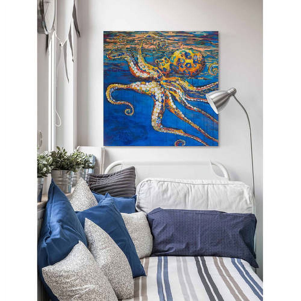 "Beneath the Sea" Painting Print on Wrapped Canvas