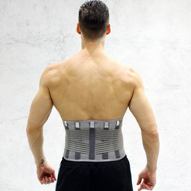 Cinturón de Soporte Lumbar para hombre y mujer corsé elástico y Ehuebsd transpirable cinturones de recuperación para cintura