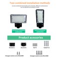 thumbnail image 3 of Luces De Calle Led Luces De Calle Ip65 120 Grados Reflector Led Lámparas De Estacionamiento Brillantes Lámpara De Calle De 100W Para Calle De Parque Al Aire Libre Minnieouse HA027494-01, 3 of 6