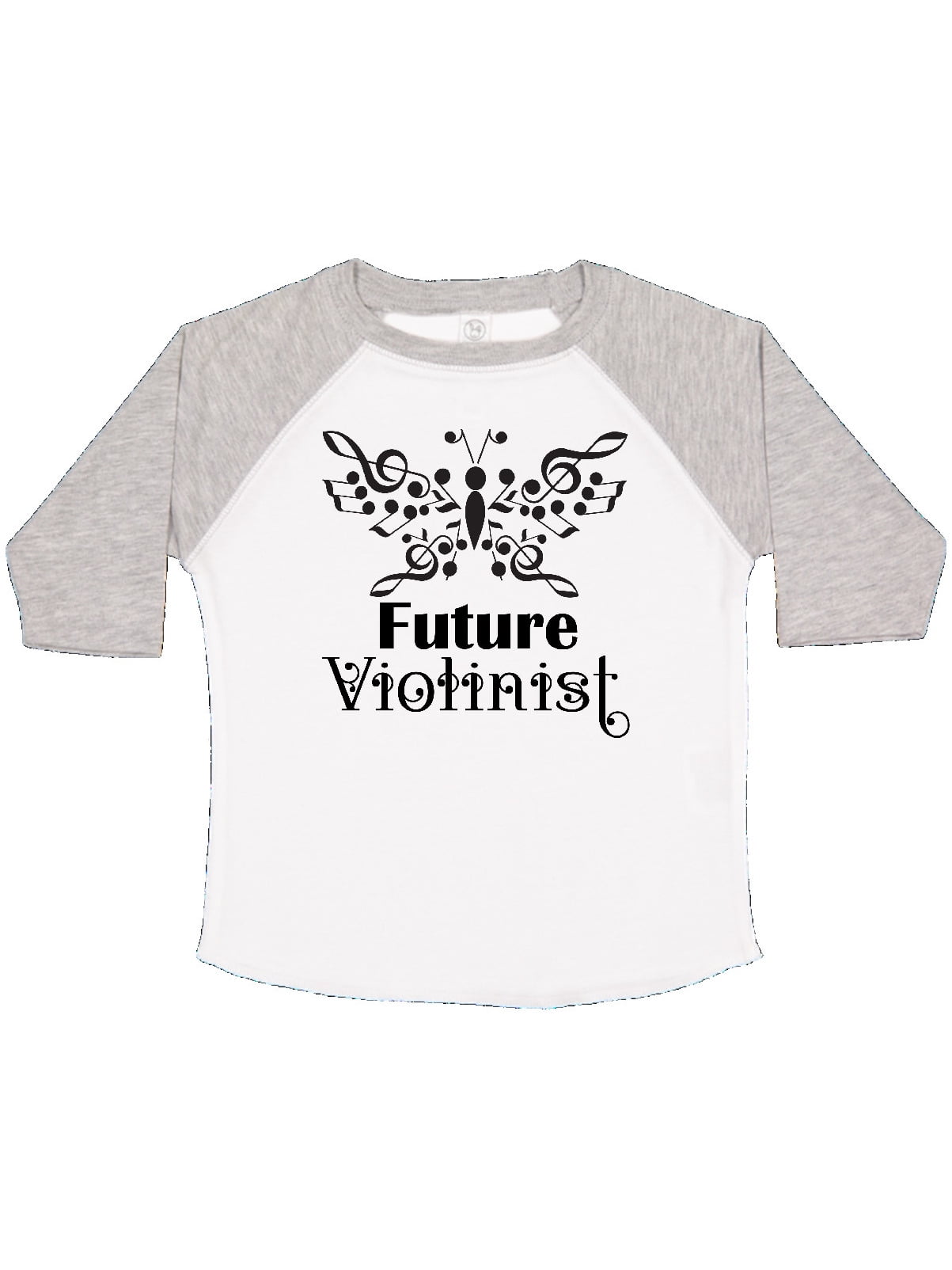 inktastic Violin Music Butterfly Toddler T-Shirt