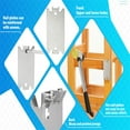 thumbnail image 2 of Safety Nail Plate for Wood Studs Cable Protector Plate Steel Safety Plate for Wood Stud Anti Nail Protection Plate, 2 of 9