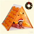 thumbnail image 6 of Gingerbread Christmas Tent — Where Holiday Dreams Find a Home, House Brown Play, Lightweight Pop Up Indoor Playhouse with Easy Assembly, Festive Xmas Party Decoration and Cozy Gift(2pc), 6 of 8