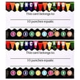 thumbnail image 1 of 100 Pcs Punch Cards, Incentive Loyalty Reward Card Student Loyalty Cards for Classroom, 3.5 x 2 Inch, 1 of 5