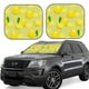 thumbnail image 1 of Fotbe Bright Lemons Juego de 2 Piezas de Parasoles para Parabrisas | Bloqueador Solar para Auto | Accesorios Plegables para Protección Solar Interior-Large, 1 of 6