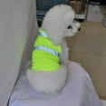 thumbnail image 3 of PENGXIANG Dog Reflective Vest Adjustable Dog High Visibility Fluorescent Pet Vest Lightweight Life Jacket Dog Clothes Reflective Vest for Medium Dogs, 3 of 6
