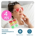 thumbnail image 3 of Mascarilla de Gel Frío-Calor Pack 4 Frutas | Antifaz Reutilizable para Ojos Cansados | Compresa Ocular Fría-Caliente con Diseños Frutales, 3 of 11