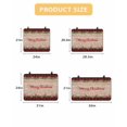 thumbnail image 7 of Large Induction Cooktop Protector Mat Red Plaid Christmas Stove Top Covers for Electric Stove, Xmas Snowflake Botanical Poinsettia Wooden Decorative Stove Burner Cover Mats, Glass Top Stove Cover, 7 of 7