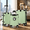 Green, variant on Erinnyees 3-Pc Lightweight Hardshell Luggage Set w/ Spinner Wheels & Expandable Design, Dark Gray