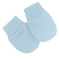 thumbnail image 2 of UJNDER Baby Mittens Toddler Gloves No Scratch Unisex for 0-6 Months Baby Boys Girls Sky Blue One Size, 2 of 2