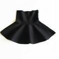 thumbnail image 6 of ZACPNCV Girls Metallic Skater Skort Kids High Waisted Shiny Dance Scooter Skirt Black 12-13 Years, 6 of 9