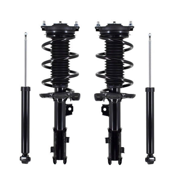 Set Front Quick Complete Strut-Coil Spring-Rear Shock Absorber For 2017-2019 Hyundai Elantra Sport Korea Built