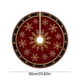 thumbnail image 3 of Yeciiwht Christmas Tree Skirt – 24 in Tree Base Cover with Tie Closure, Christmas Tree Skirts for Tree Decorations, Festive Holiday, Home & Party, 3 of 6
