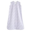 HALO® SleepSack® Wearable Blanket, 100% Cotton, Aster Flowers-Purple, Girls, Large, 12-18 Months