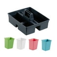 thumbnail image 4 of Organizador de almacenamiento de suministros de limpieza, caja de almacenamiento de herramientas de limpieza liviana, cesta de transporte para L, 4 of 8