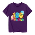 thumbnail image 3 of Kukoosong 100 Days for School Graphic T-Shirt Toddler Boys or Girls Crewneck Tee with Short Sleeves, Sizes 9-10T, 3 of 6
