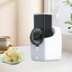 thumbnail image 1 of Rallador eléctrico, rebanador de frutas y verduras, máquina de ensalada eléctrica para cocina casera, rebanador eléctrico y picador para negro, 1 of 8