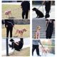 thumbnail image 5 of Pet dog explosion-proof leash Pet leash waist Blue pink gradient, 5 of 5
